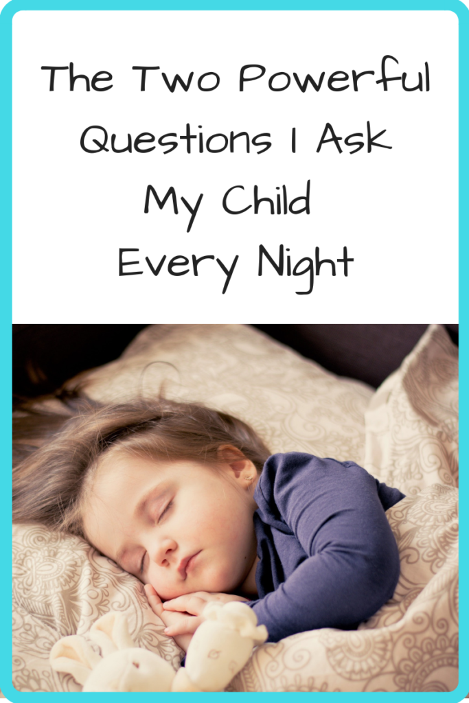 The Two Powerful Questions I Ask My Son Every Night (Photo: Young white child sleeping on a pillow)